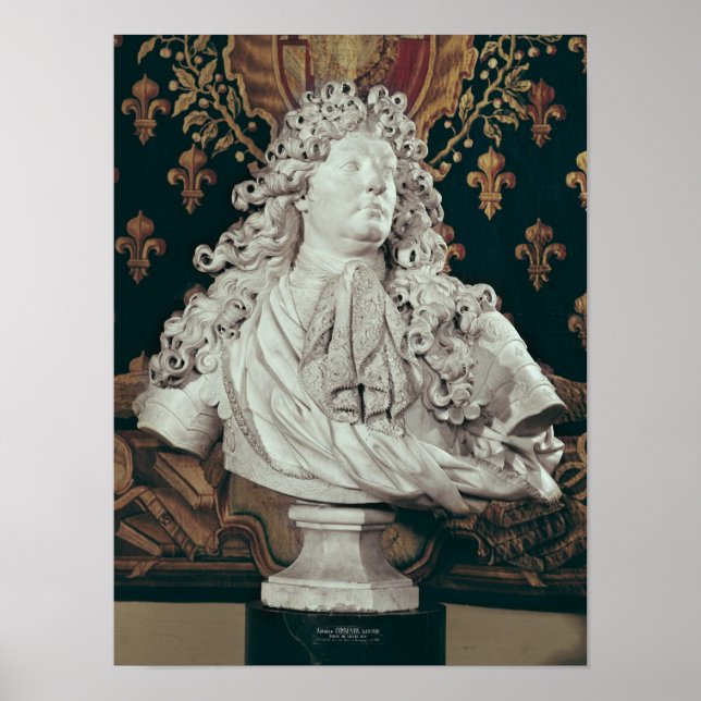 Póster Bust of Louis XIV  1686 (Frente)