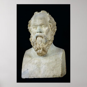 Póster Bust of Socrates