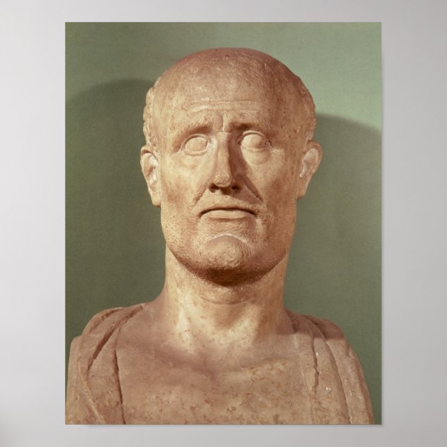 Póster Busto de Alcibiades (Frente)