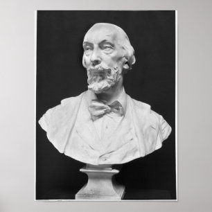 Póster Busto de Auguste Vacquerie