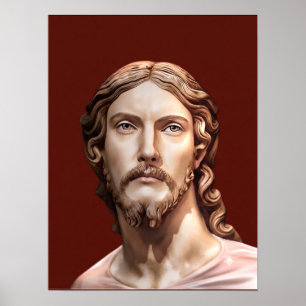 Póster BUSTO DE CRISTO EL SALVADOR por MICHELANGELO 2026