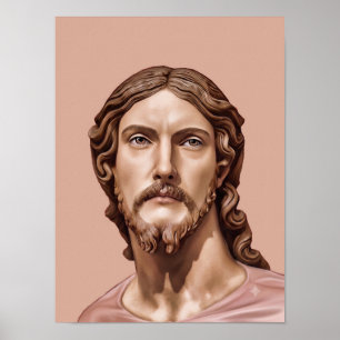 Póster BUSTO DE CRISTO EL SALVADOR por MICHELANGELO 2026_