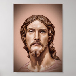 Póster BUSTO DE CRISTO EL SALVADOR por MICHELANGELO 2026_