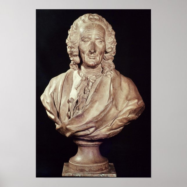 Póster Busto de Jean-Philippe Rameau 1760 (Frente)
