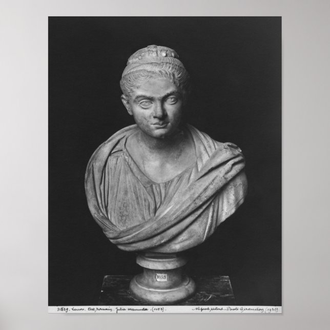 Póster Busto de Julia Mamaea (Frente)