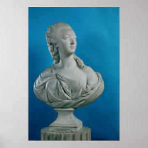 Póster Busto de la condesa du Barry 1773