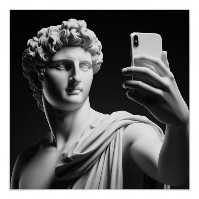 Póster Busto de mármol (Anverso)