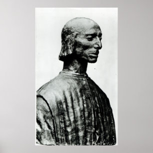 Póster Busto de Niccolo Machiavelli