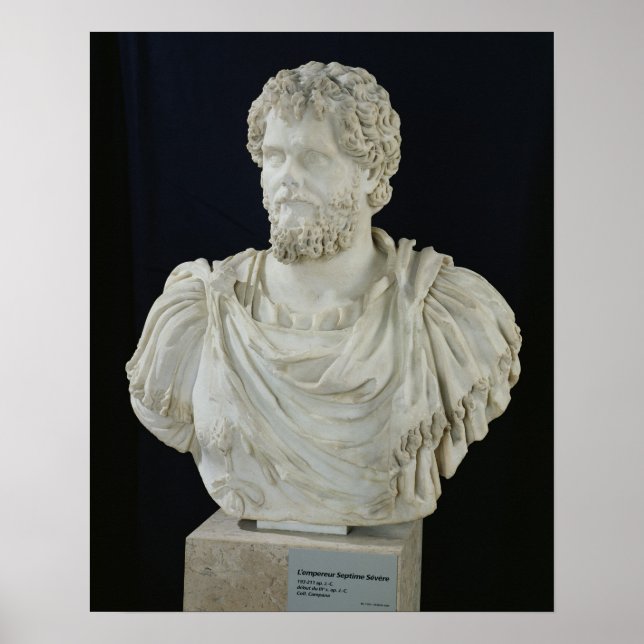 Póster Busto de Septimus Severus (Frente)