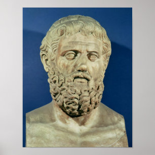 Póster Busto de Sophocles