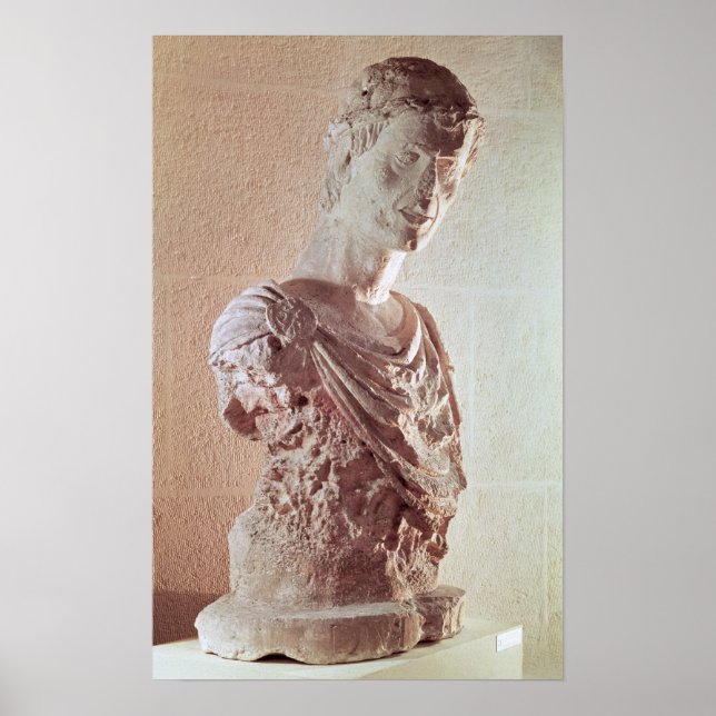 Póster Busto del emperador Federico II (Frente)