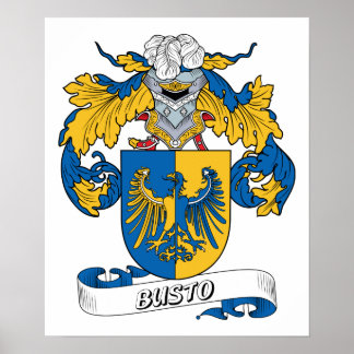Póster Busto Family Crest