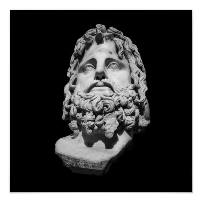 Póster Busto grecorromano (Anverso)