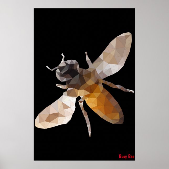 Póster Busy Bee Poster (Frente)