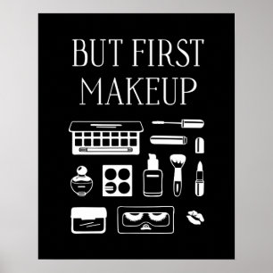 Póster But First Makeup