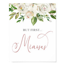 But First Mimosas Floral