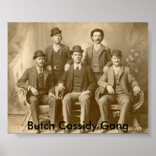 Póster Butch Cassidy Gang