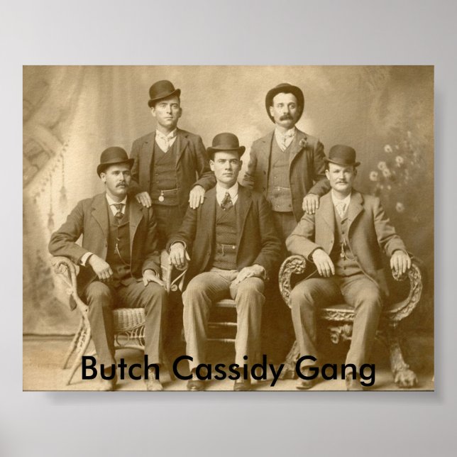 Póster Butch Cassidy Gang (Frente)