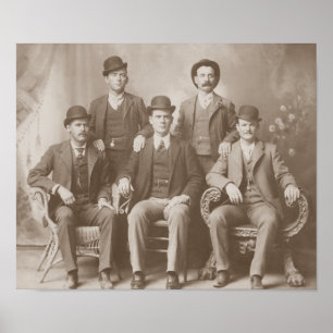 Póster Butch Cassidy - niño de Sundance - foto salvaje