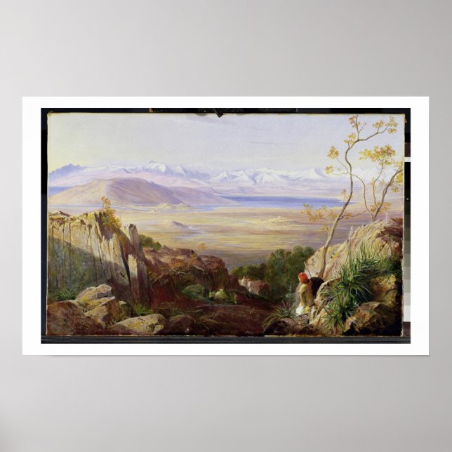 Póster Butrinto, Albania (aceite sobre lienzo) (Frente)