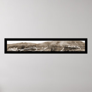 Póster Butte MT Gardens Photo 1914