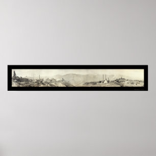 Póster Butte, MT Mines Photo 1914