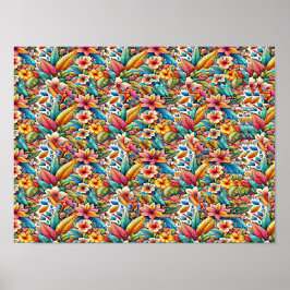 Póster BUTTERFLY 1 STEREOGRAM 16" x 12", No Frame