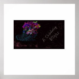 Póster Butterfly Princess 