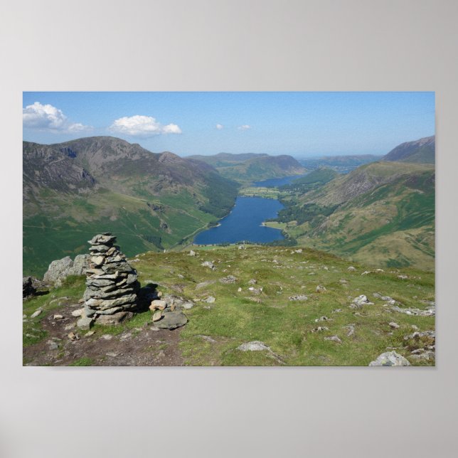 Póster Buttermere and Crummock Water Poster (Frente)