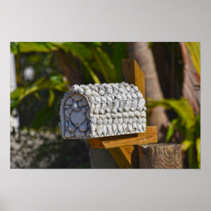 Póster Buzón de Shell, Fort Myers Beach, Florida