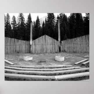 Póster BW de Camp Fire Bowl