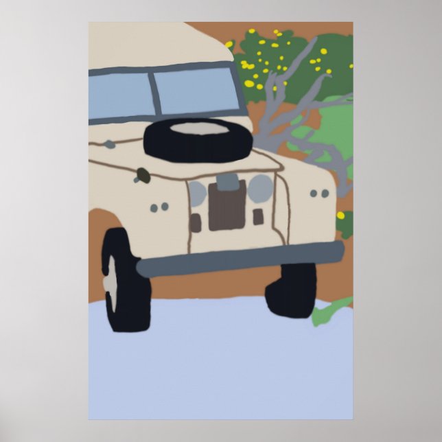 Póster by car poster (Frente)