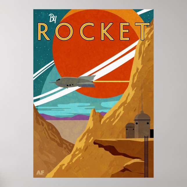 Póster By Rocket (Frente)