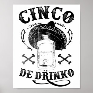Póster Byd Cinco De Drinko
