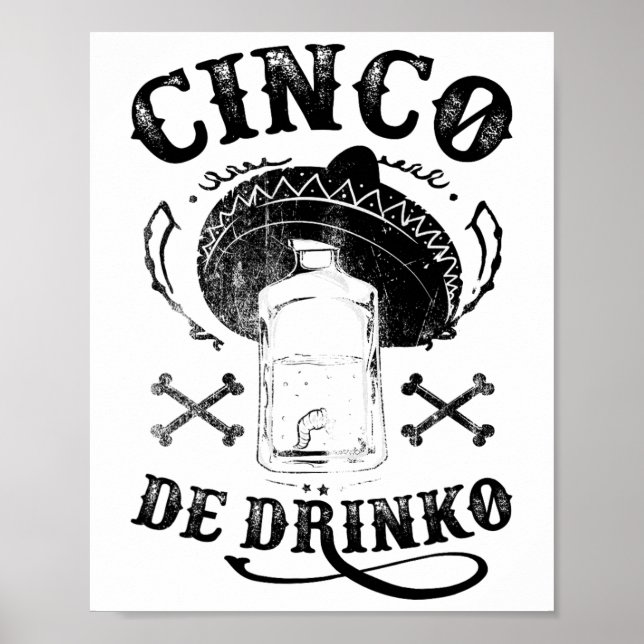 Póster Byd Cinco De Drinko (Frente)