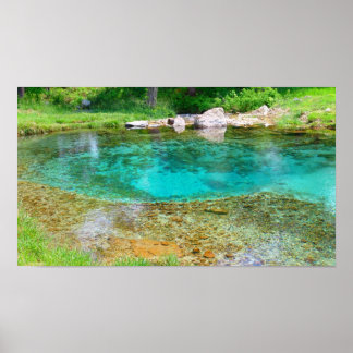 Póster Byrds Mill Spring - Color Saturado