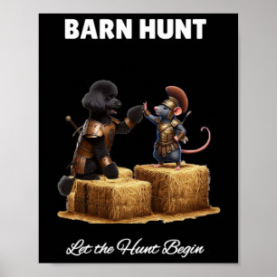 Póster Byrn Hunt Lover - Rata De Guerrero Y Carne Negra