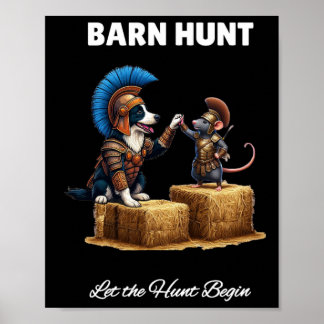 Póster Byrn Hunt Lover - Rata De Guerrero Y Coll De La Fr