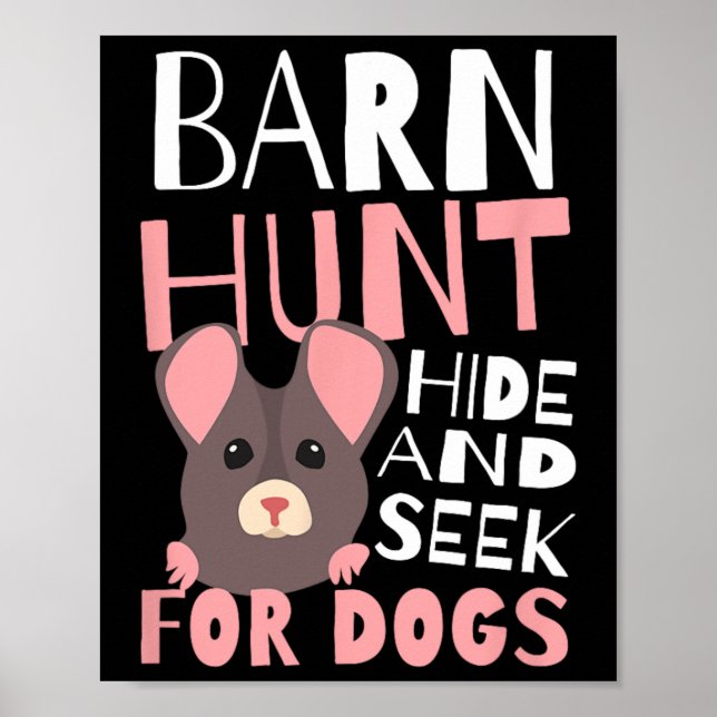 Póster Byrn Hunt Ocultar Y Buscar El Diseño Rn Hunt (Frente)