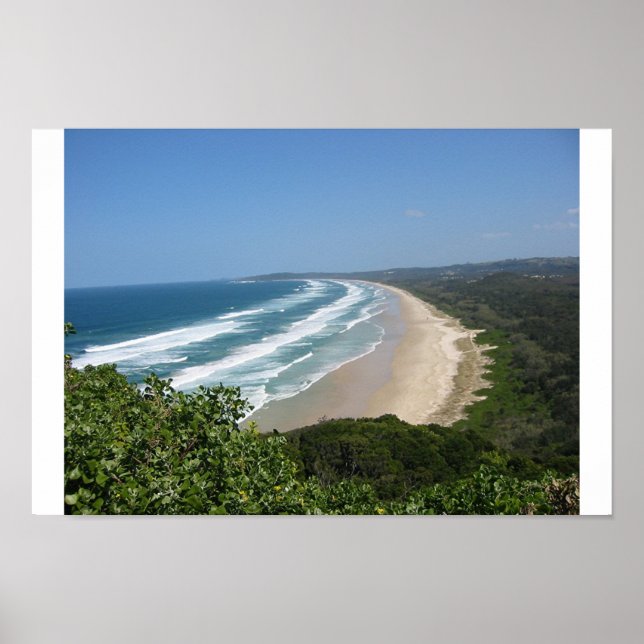 Póster Byron Bay Beach (Frente)