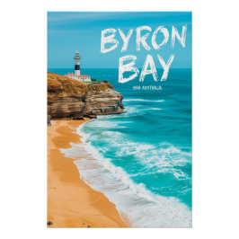 Póster Byron Bay NSW Australia