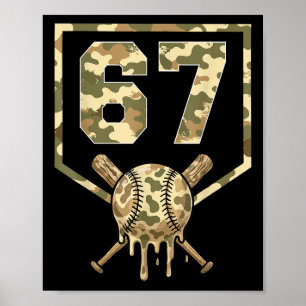 Póster Bysebyll 67 Drip Boys Helado Goteando Seis Siete