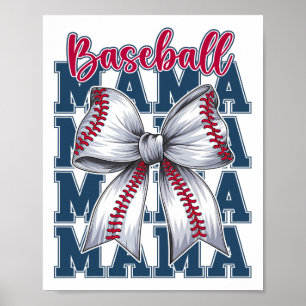 Póster Bysebyll Coquette Bow Bysebyll Mama Bysebyll Mom