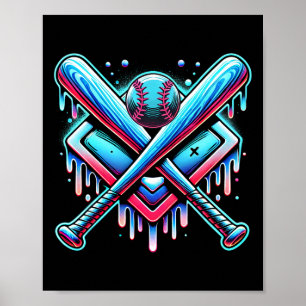 Póster Bysebyll Dripping Ice Cream Drip Youth Boys Byseby