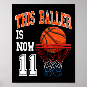 Póster Bysketbyll - Este Byller Tiene Ahora 11 Años 11º B