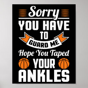 Póster Bysketbyll Trash Talk Guard Me Espera Que Tapes An