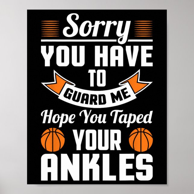 Póster Bysketbyll Trash Talk Guard Me Espera Que Tapes An (Frente)