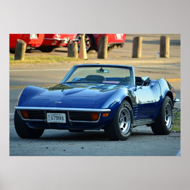 Póster C3 Corvette convertible (Frente)