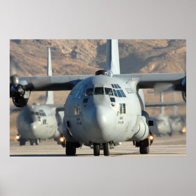 Póster C-130 Hércules (Frente)