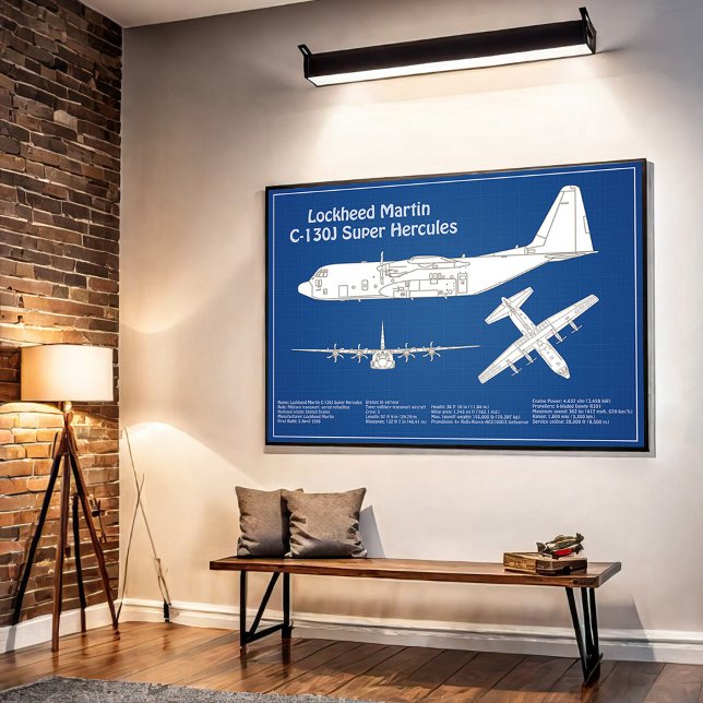 Póster C-130 Hércules - Planes de Planes de Plano de Plan (Subido por el creador)